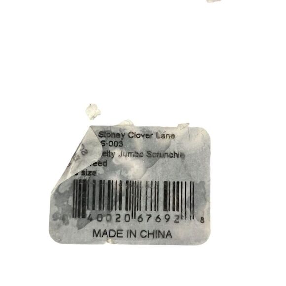 Stoney Clover Lane Jumbo Scrunchie  Hair Accessory NWT - Picture 3 of 3